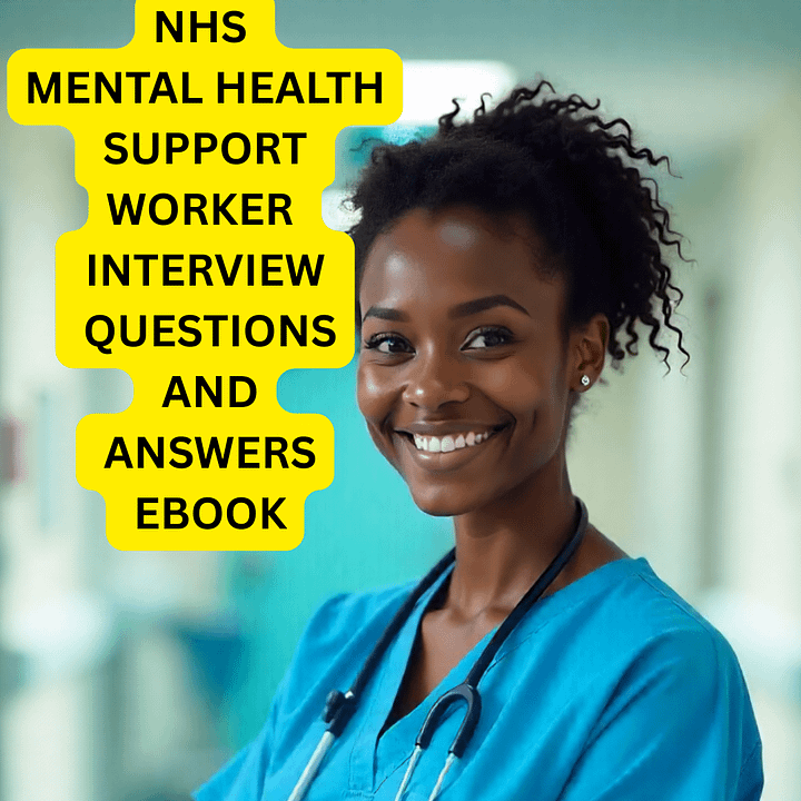 NHS Mental Health Support Worker Interview Questions and Answers product image (1)