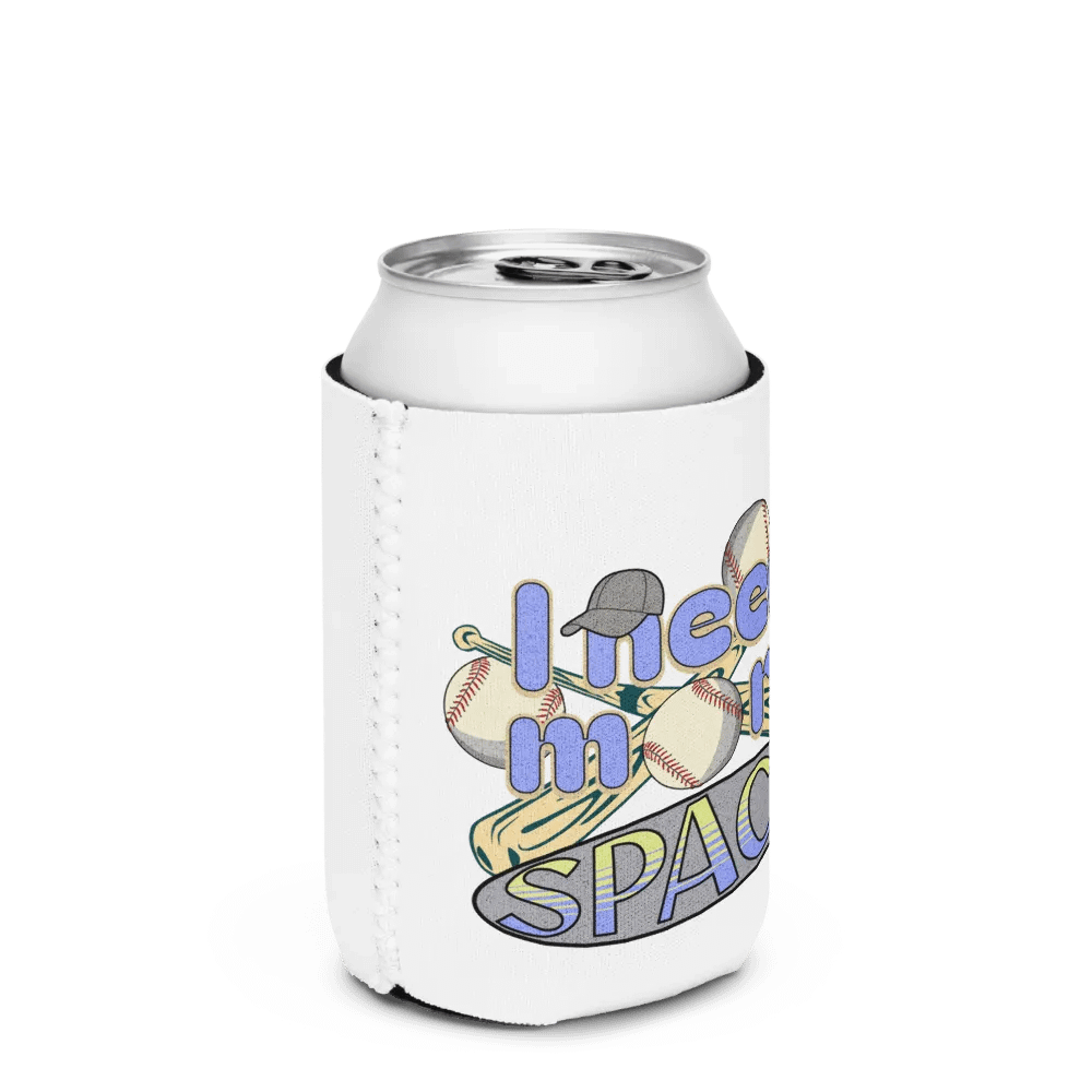 I Need More Space Baseball Coozie Can Cooler product image (2)