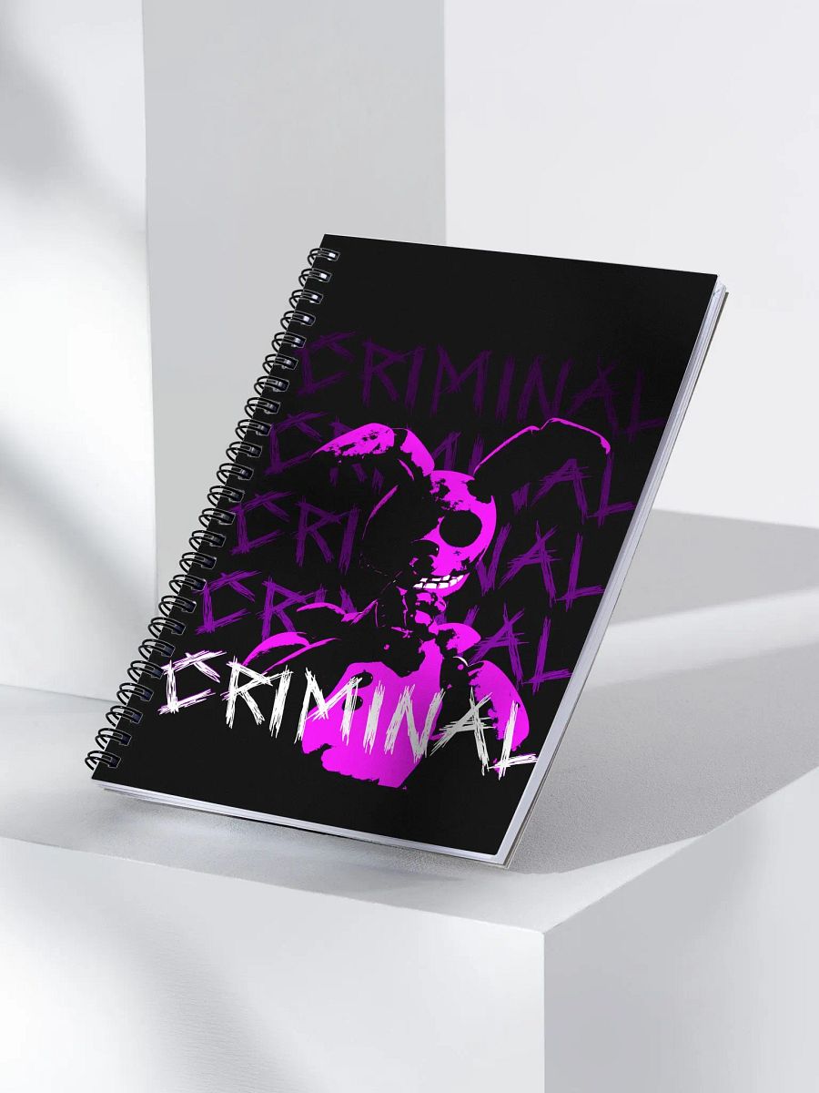 CRIMINAL - Notebook/Sketchbook product image (1)