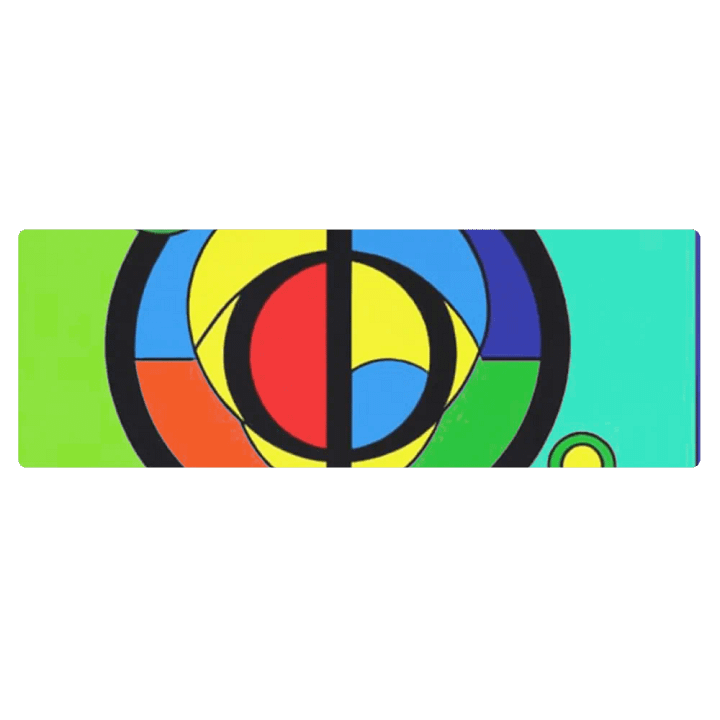 Zen Symmetry Yoga Mat product image (1)