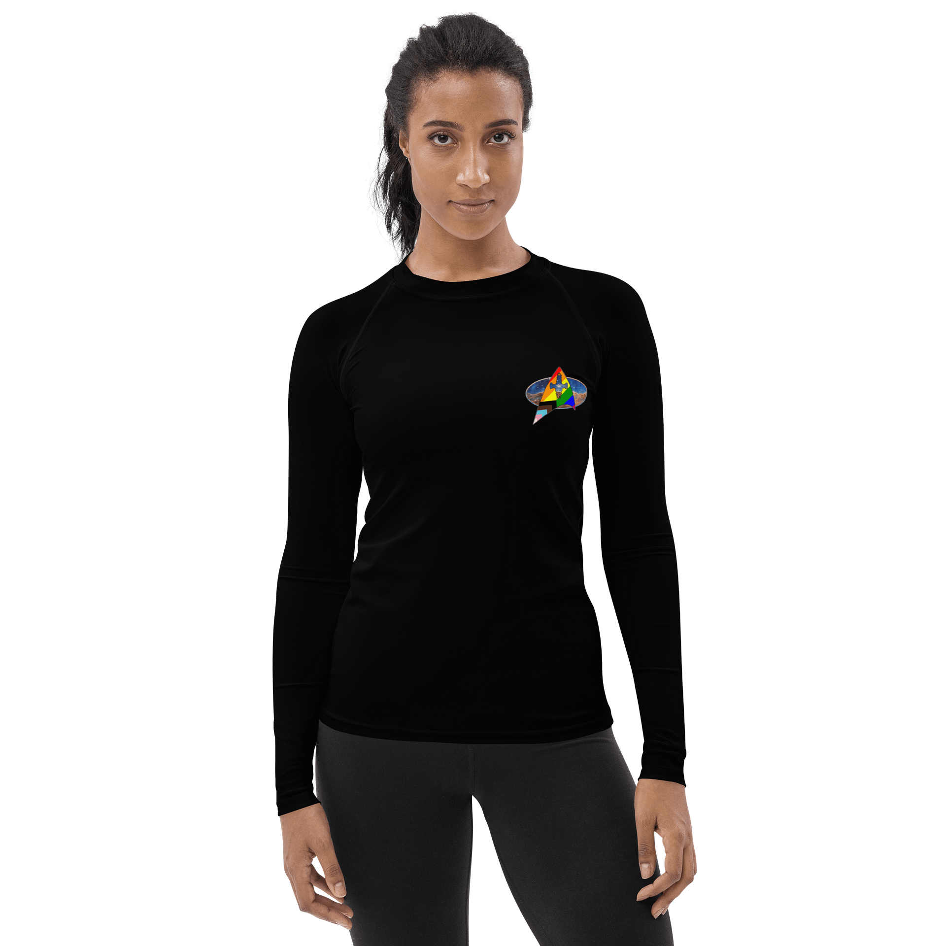 Galactic Shield Women's Rash Guard product image (2)
