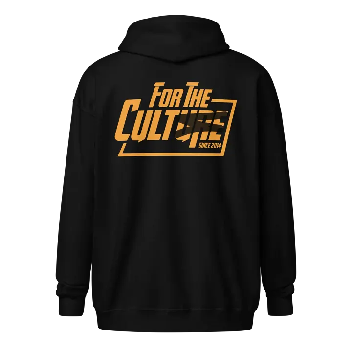For the Culture Gold / Black Zip Up product image (1)