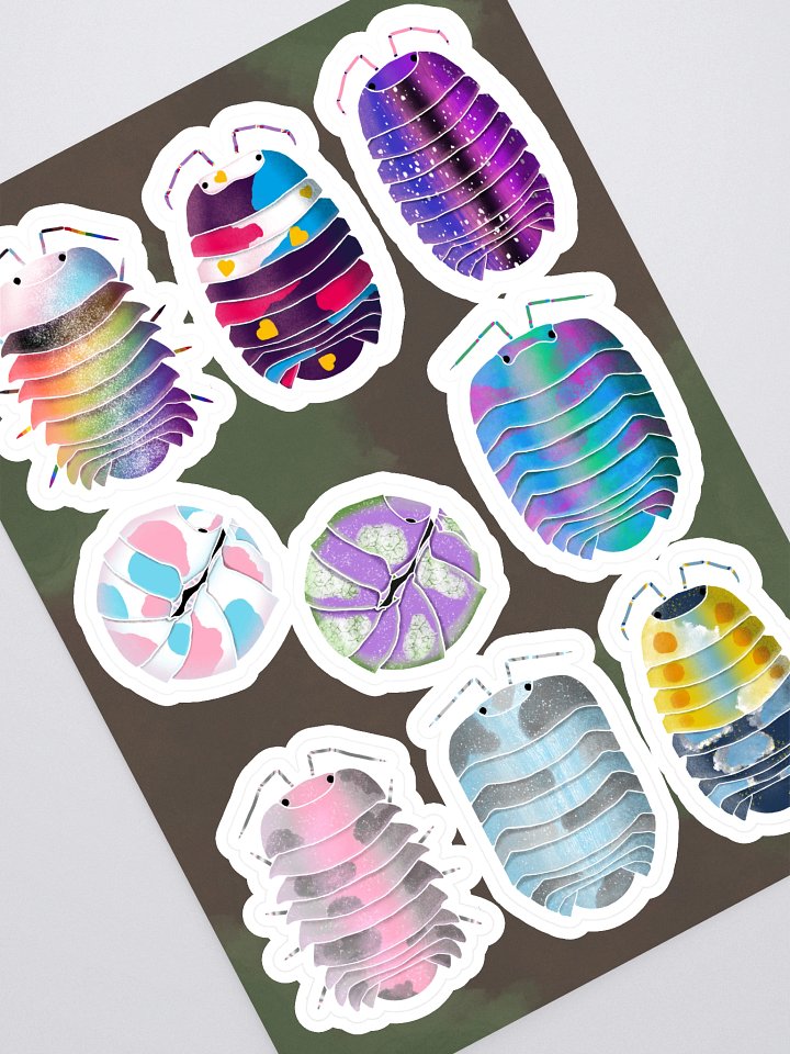 Pride for All Sticker Sheet V2 product image (1)