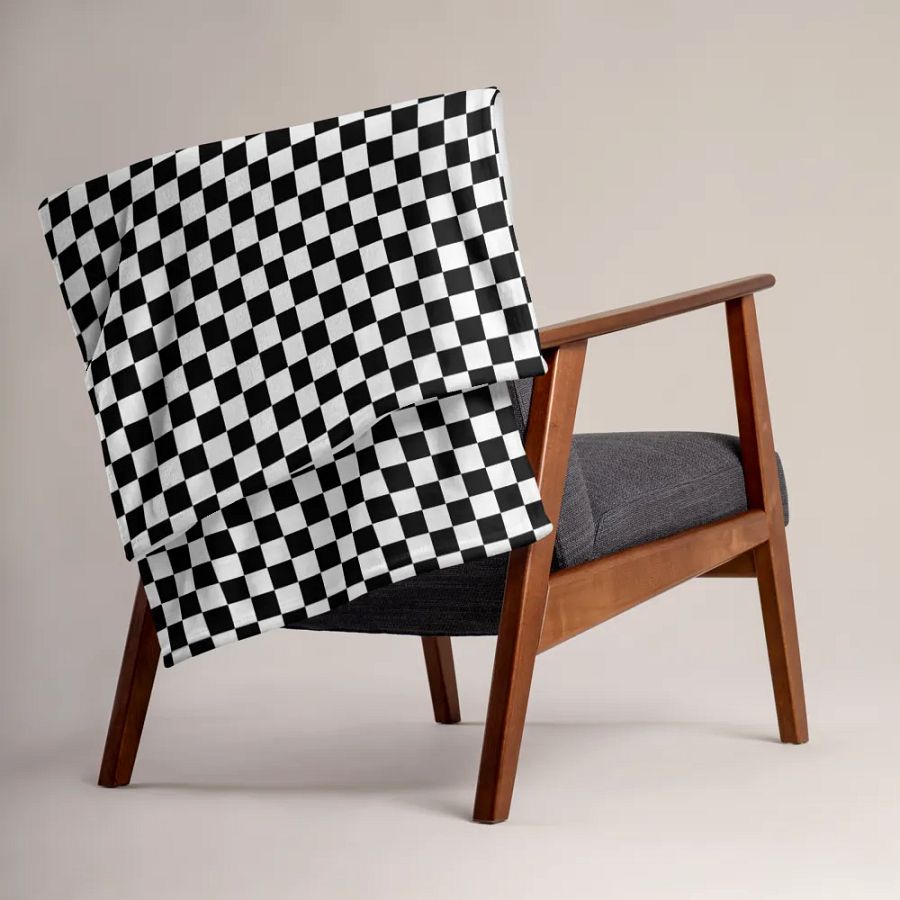 Checkered Throw Blanket product image (6)