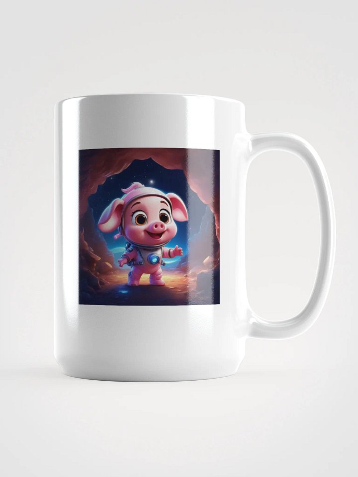 "Winter Moonwalk Mug – Dreamy Steps Under a Vibrant Sky" product image (1)