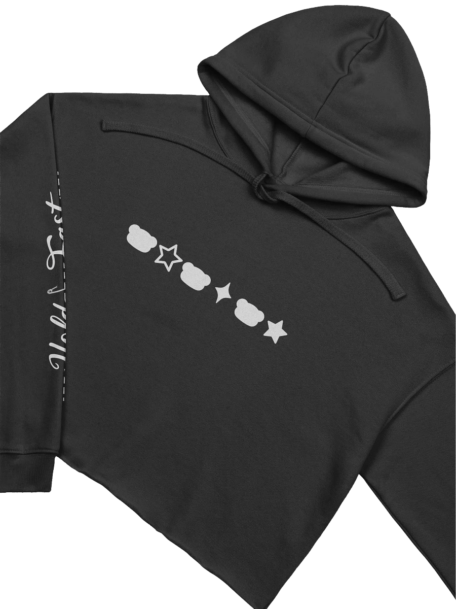 Hold fast and Bear Down Fleece Cropped Hoodie product image (4)