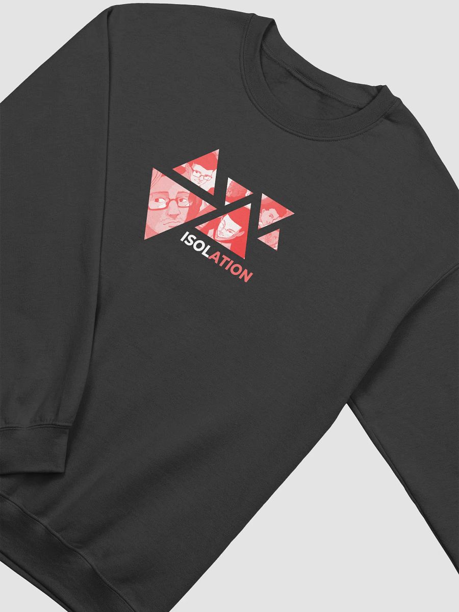ISOLATION — 2019 SQUAD — CLASSIC CREWNECK — RED TRIANGLES product image (3)