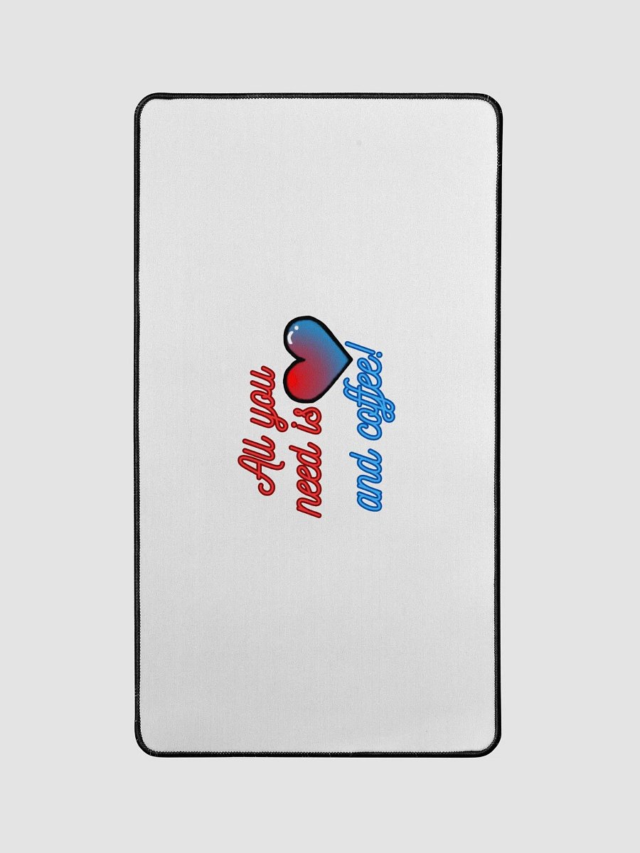Love & Coffee Deskmat product image (1)