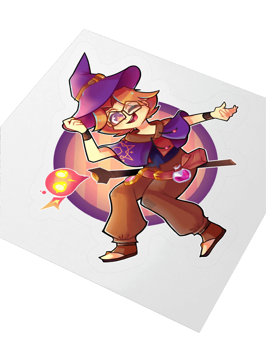 ◖005◗ flashy wizboi sticker product image (5)