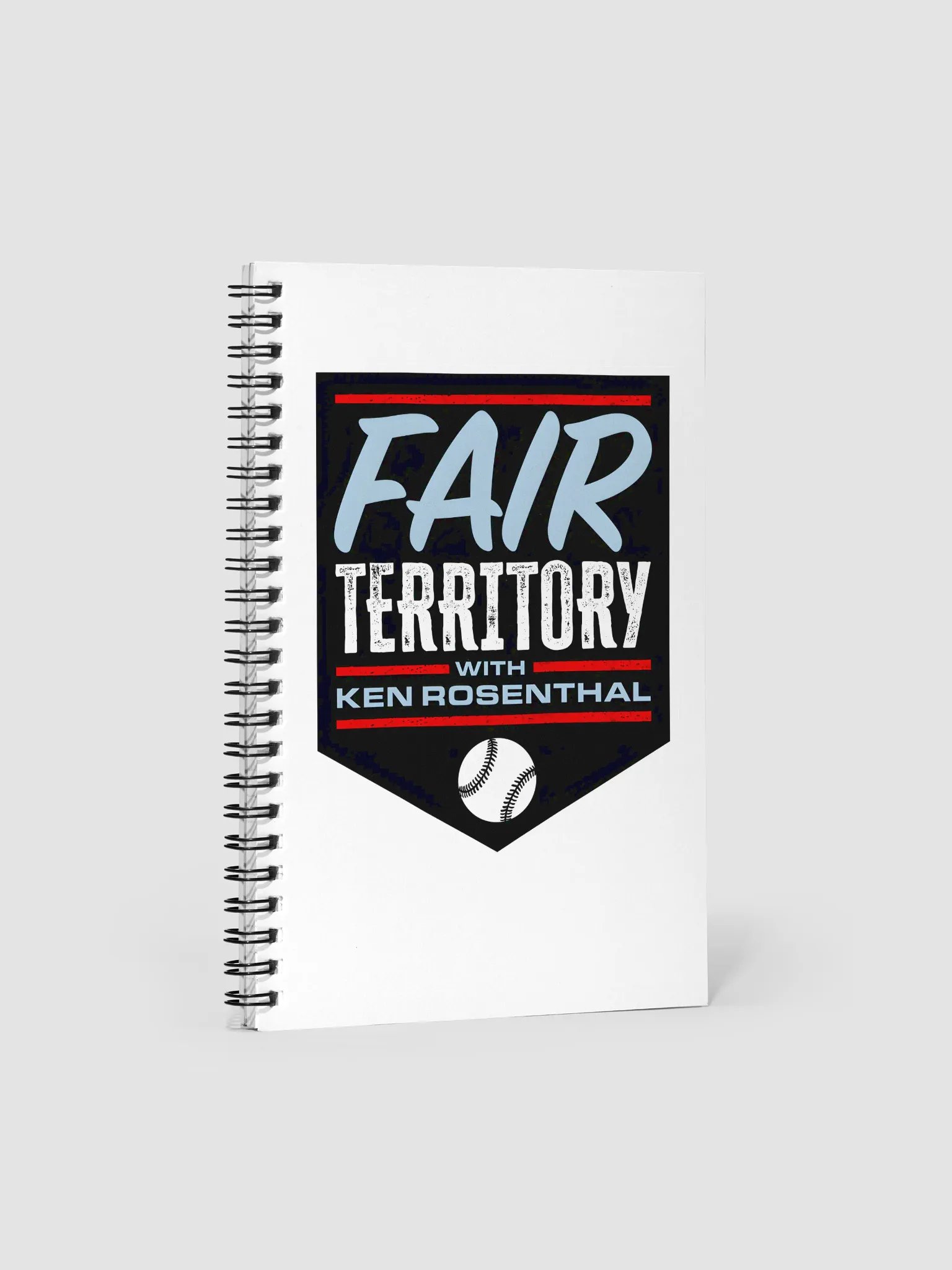 Fair Territory with Ken Rosenthal Spiral Notebook product image (1)