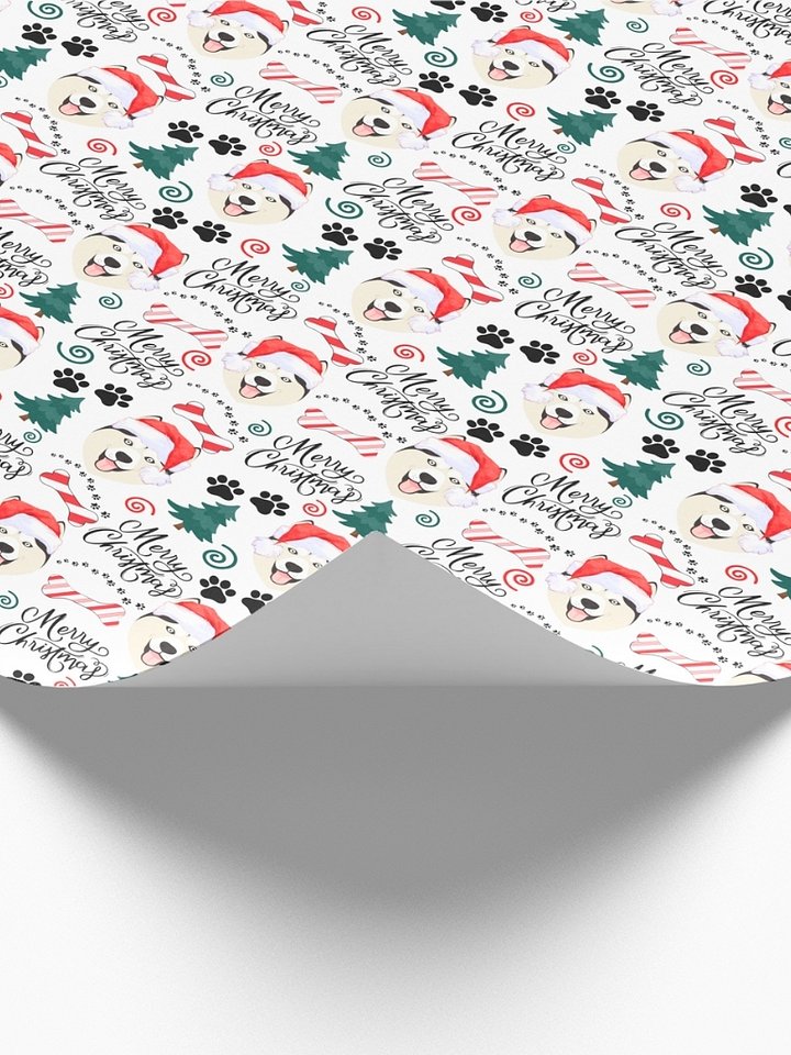 Siberian Husky Christmas Gift Wrapping Paper product image (2)