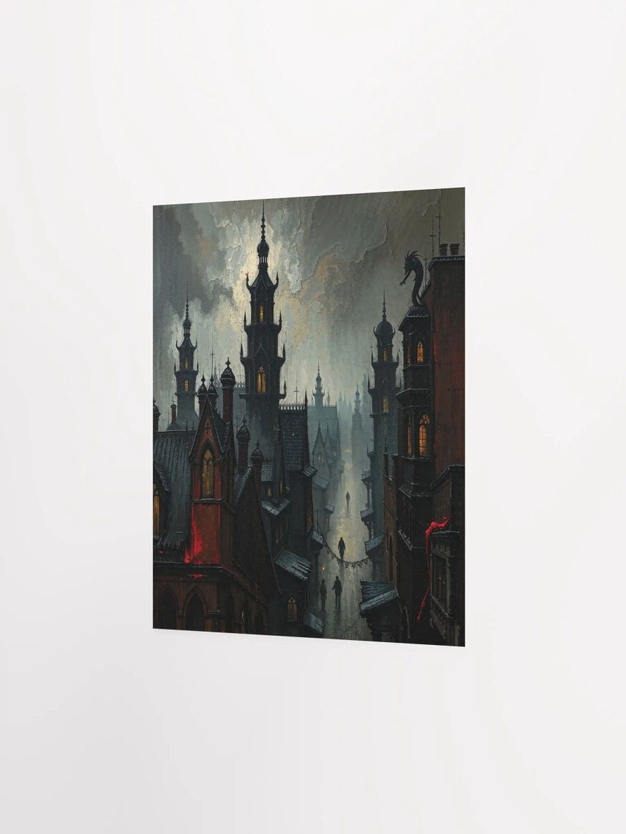 Gothic Cityscape Poster product image (23)