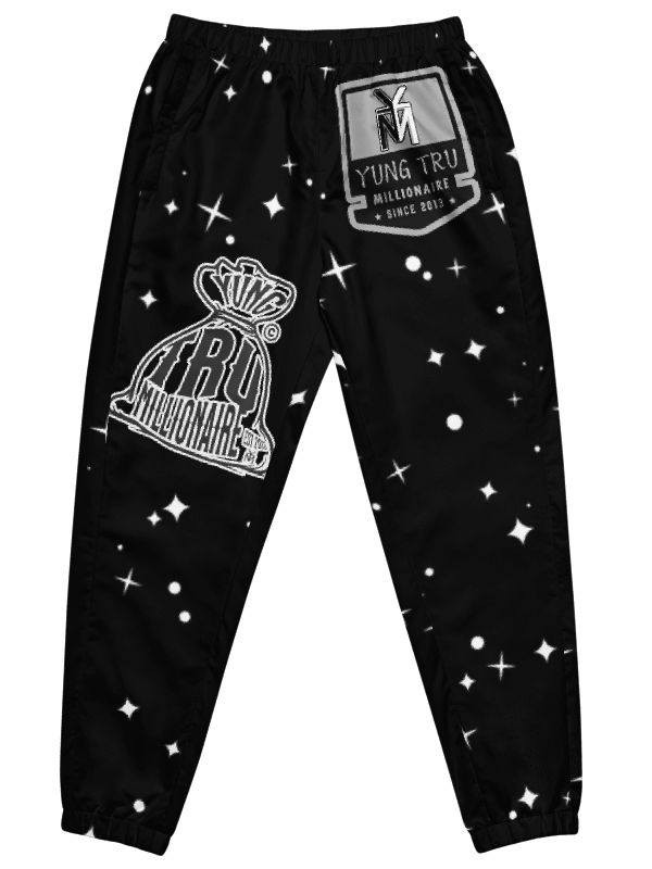 Yung Tru Millionaire Starry Night All-Over Print Track Pants product image (1)