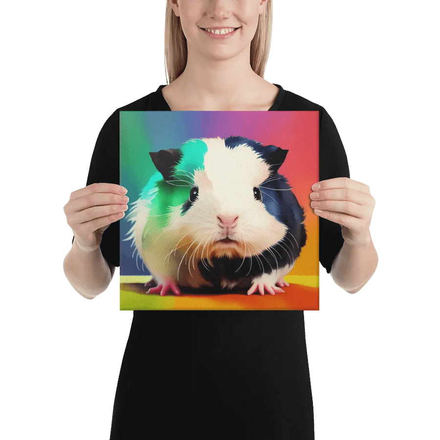 Cute Guinea Pig Digital Painting - v4 product image (2)