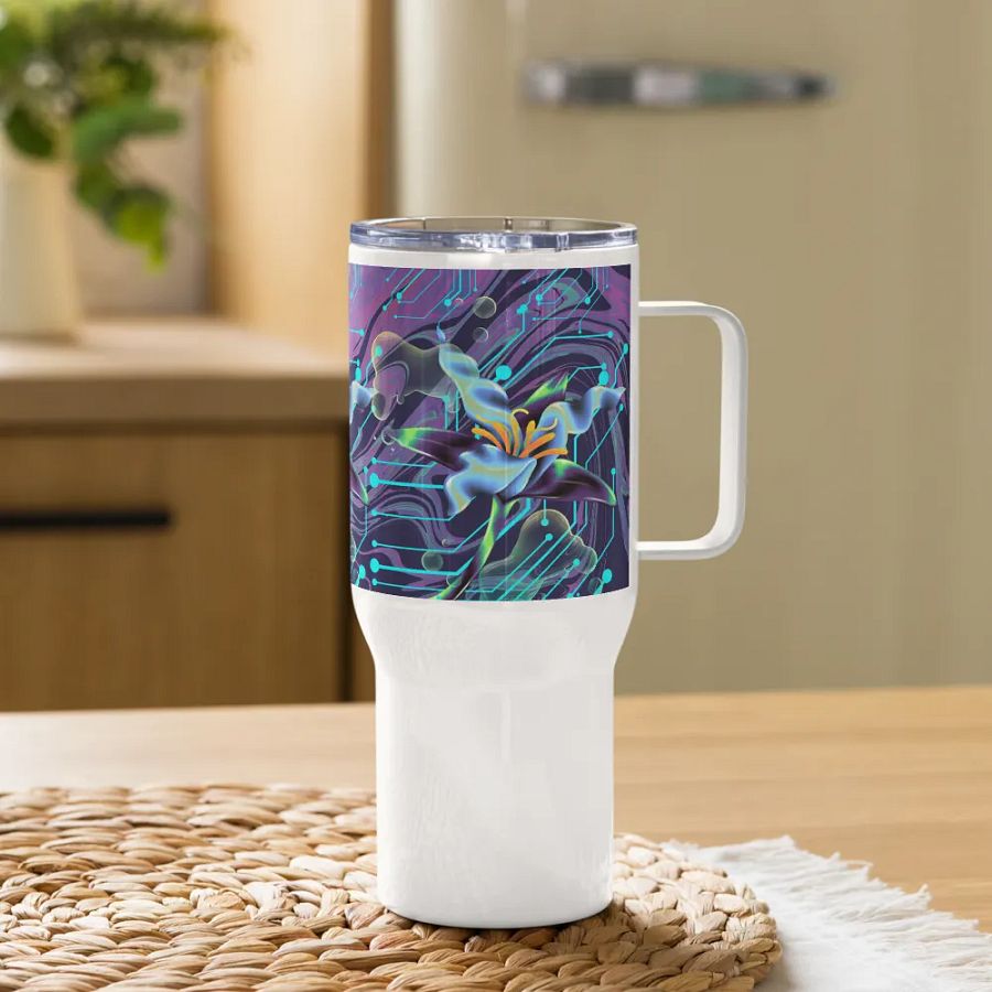 Purple mood insulated travel mug for the modern GnenZ ladies product image (11)