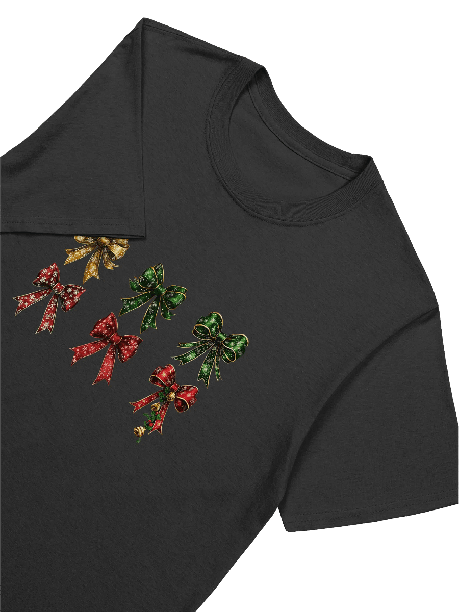Colorful Cristmas Bows Unisex T-Shirt product image (15)
