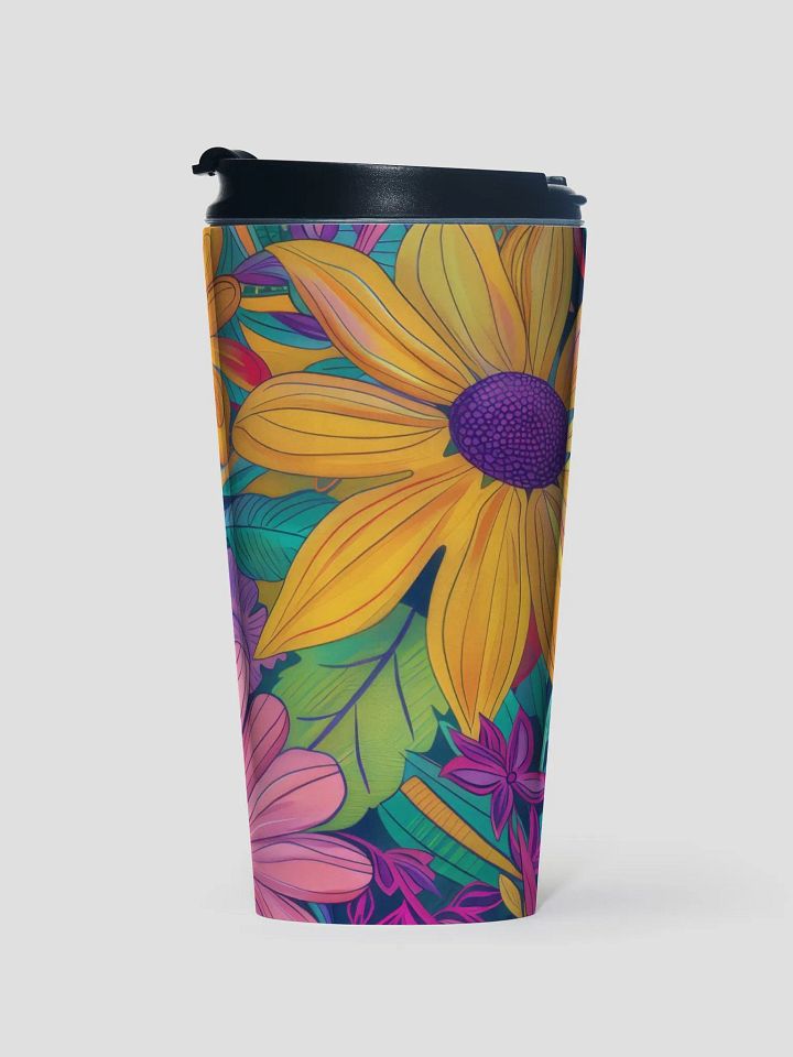 Tropical Garden Stainless Steel Travel Mug product image (1)