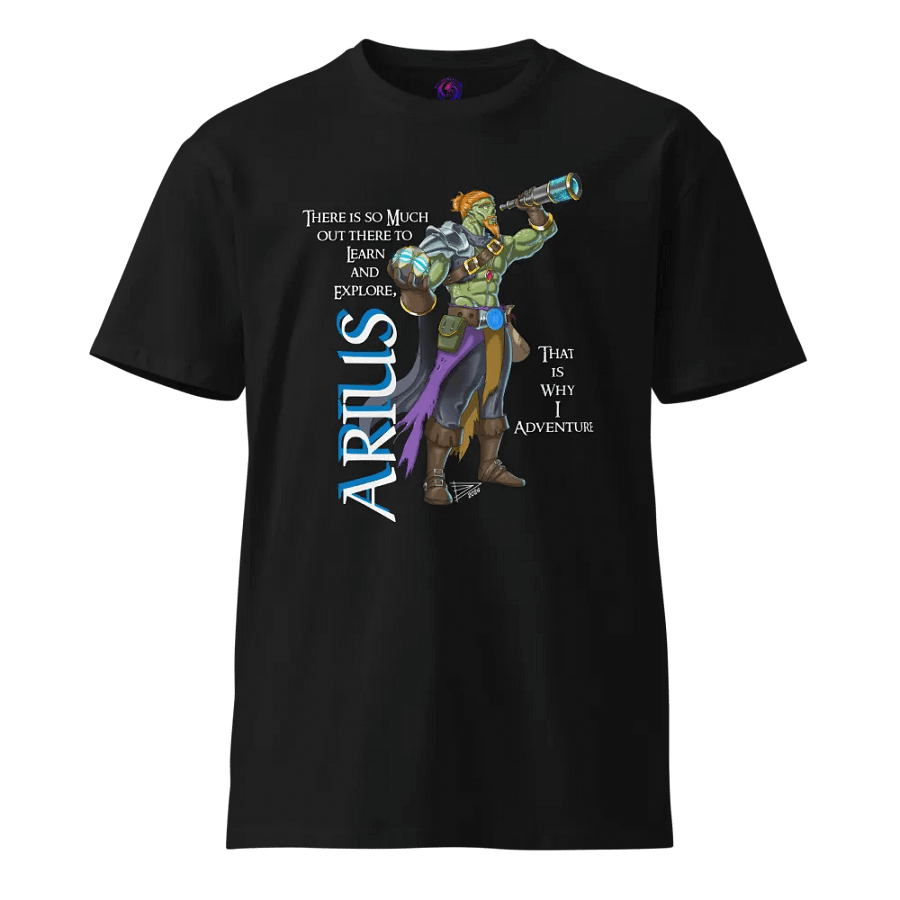 Arius the Adventurer | Premium T-Shirt product image (1)