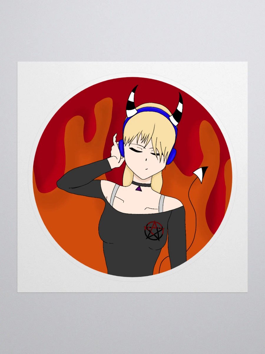 Imp Jade+ Kiss Cut Sticker product image (1)