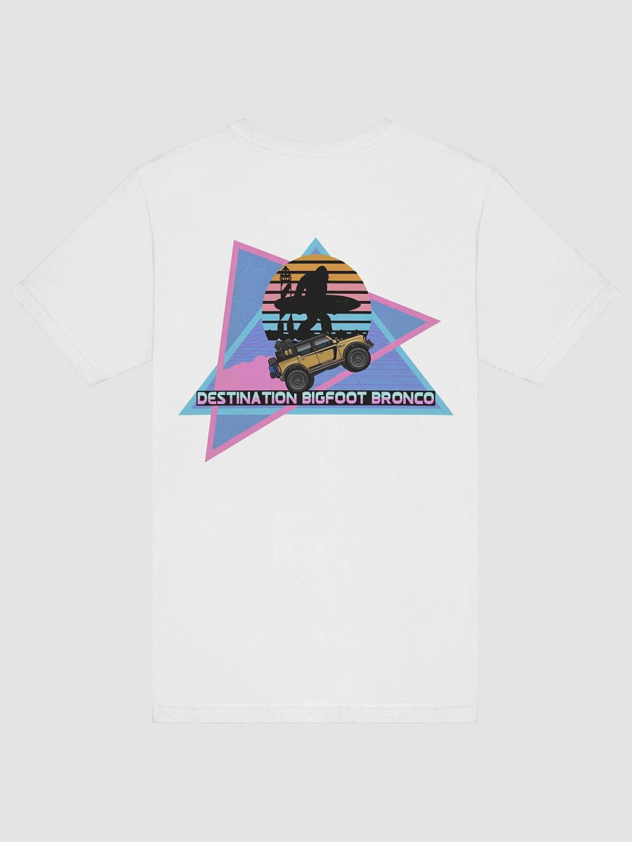 JC Edition Destination Bigfoot Bronco Retro-Inspired T-Shirt (White) product image (6)