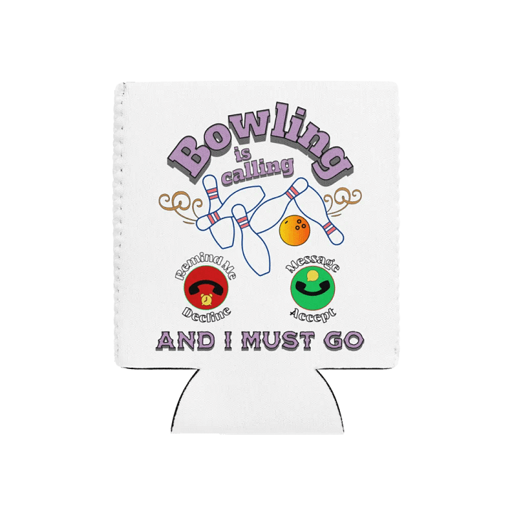 Bowling Is Calling Can Cooler product image (1)