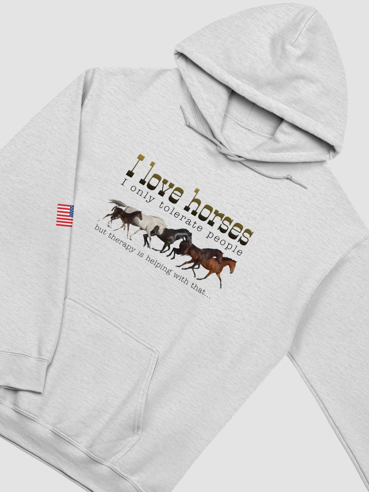 I Love Horses Hoodie product image (15)