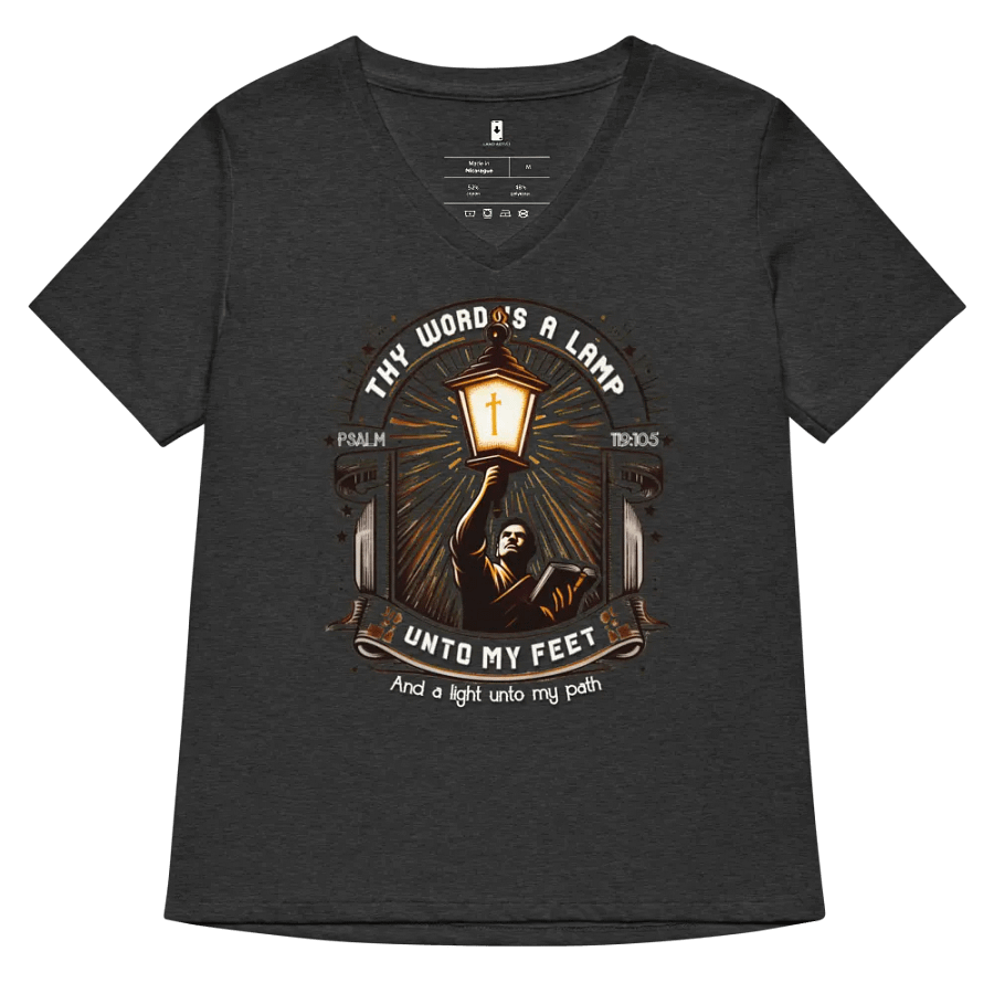 Thy Word is a Lamp Vintage V-Neck Tee product image (9)