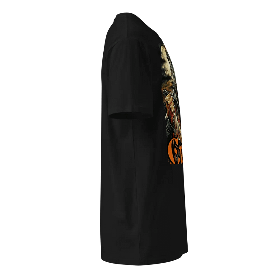 Cward micheal myers back and orange t-shirt Mens big fit product image (3)