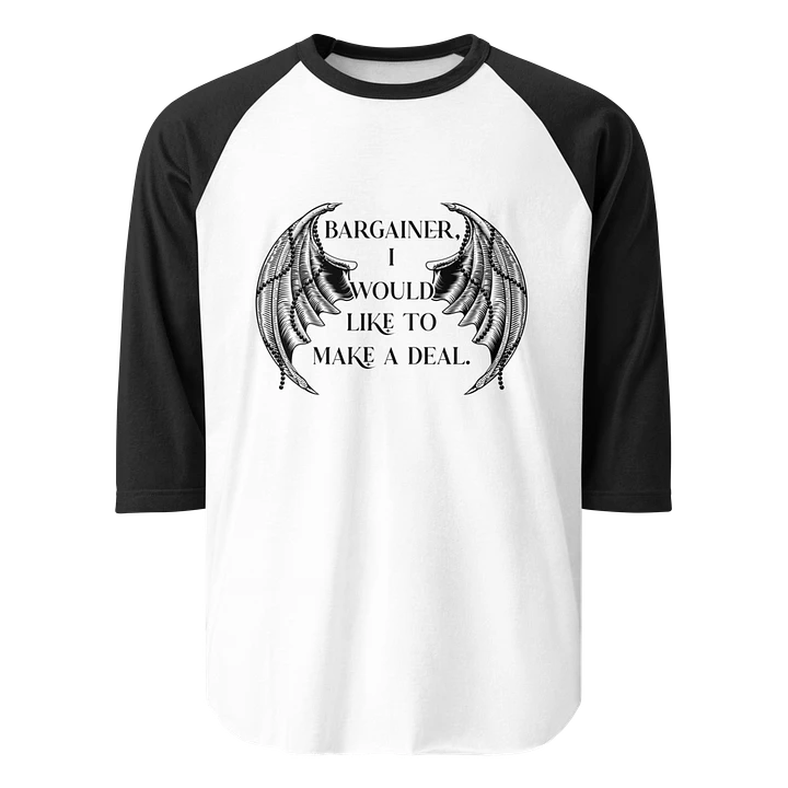 Bargainer Calling Card Fine Jersey Raglan Tee product image (31)