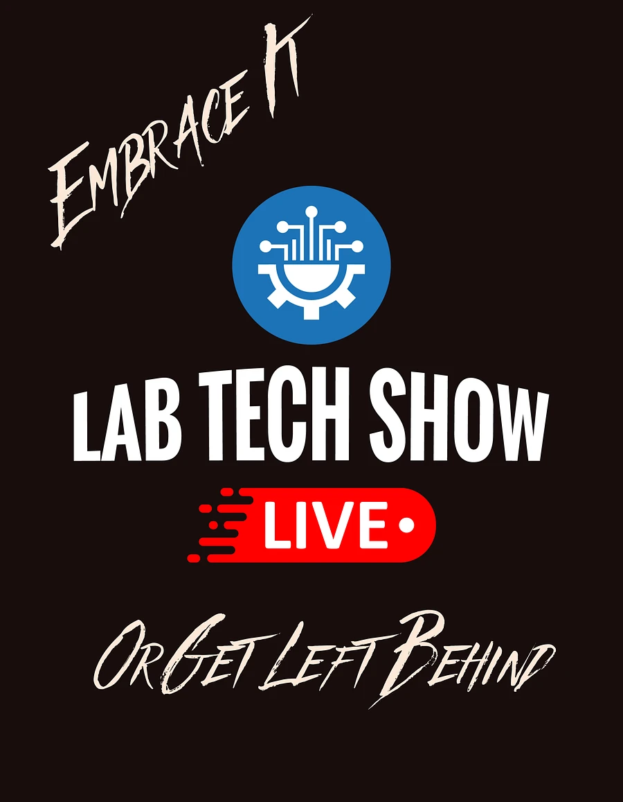 Embrace It Lab Tech Show [Black] T-Shirt product image (24)