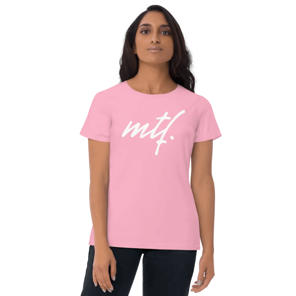 Pink MTF Women's T-Shirt product image (12)