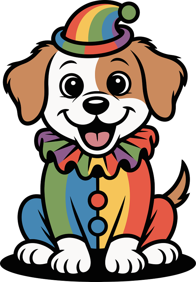 Boop the Clown Pup