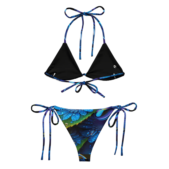 Kawaiikitten Exclusive Premium Dew Drop Deep Blue Bikini product image (2)