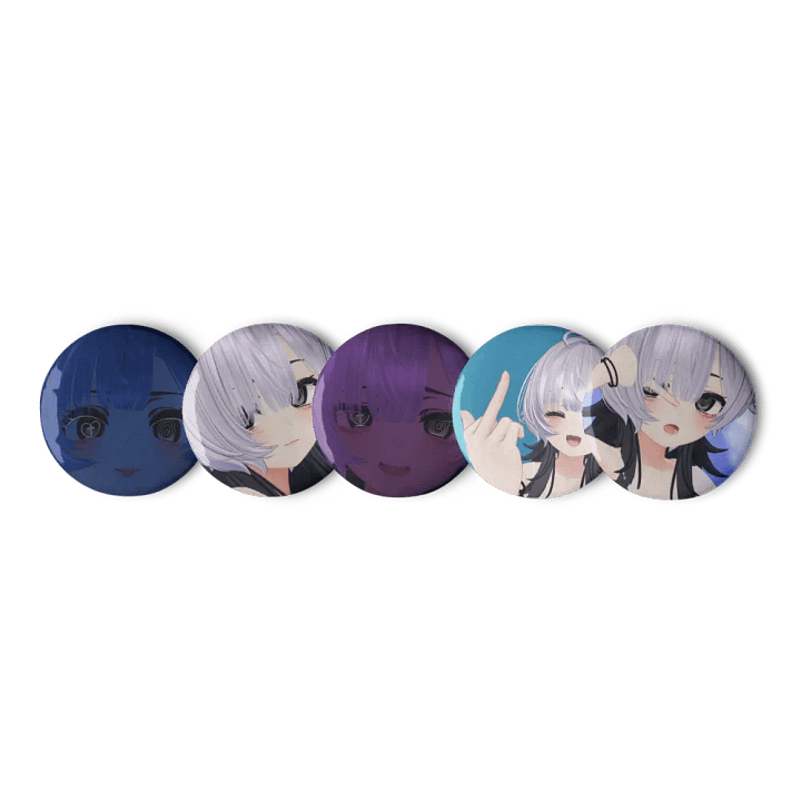 Kura Mascot 5 Pin Set product image (1)