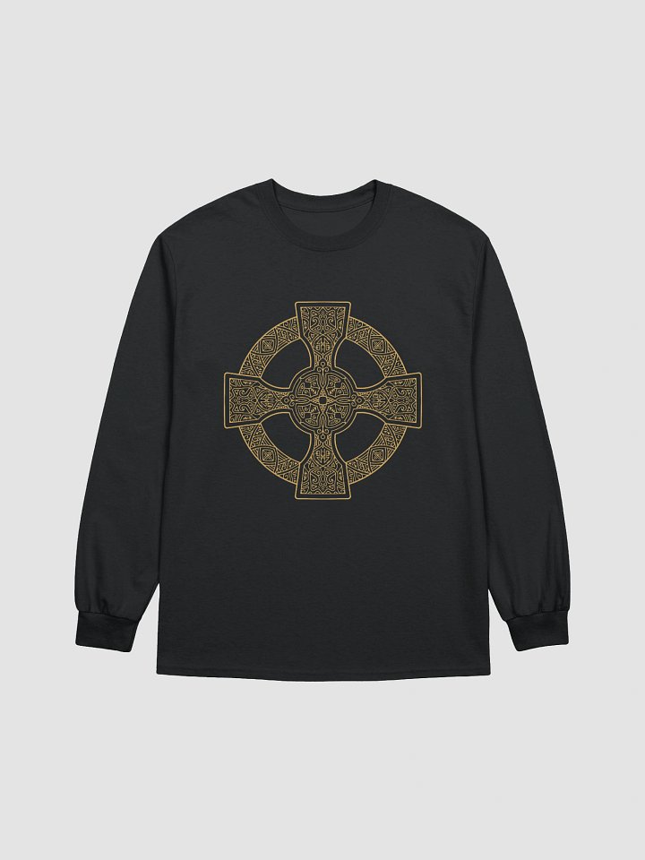 Celtic Cross Front Long Sleeve T-Shirt product image (2)