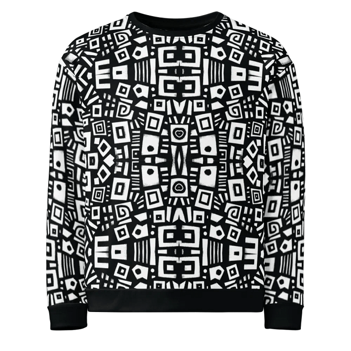 African Geometric Harmony Unisex Sweatshirt product image (1)