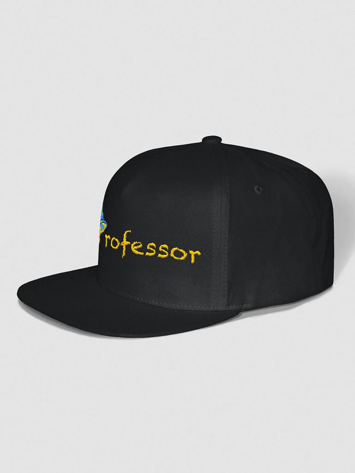 The Professor Flat Snapback Cap product image (2)