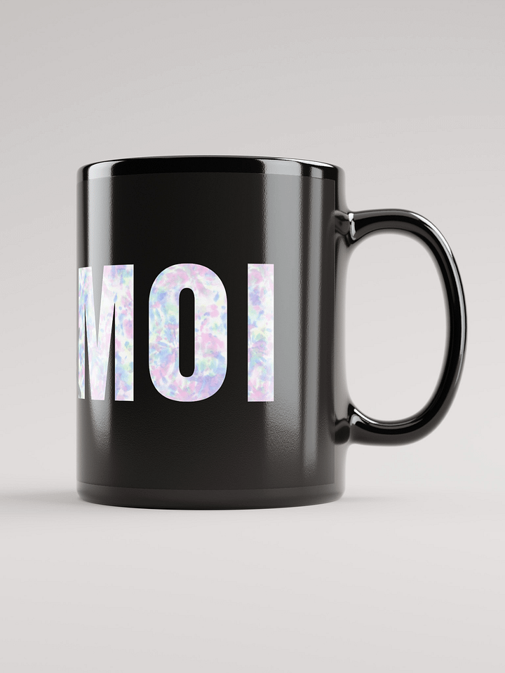 Mug Noir Toi et Moi - Décor Jardin Pastel - Cadeau couple product image (1)