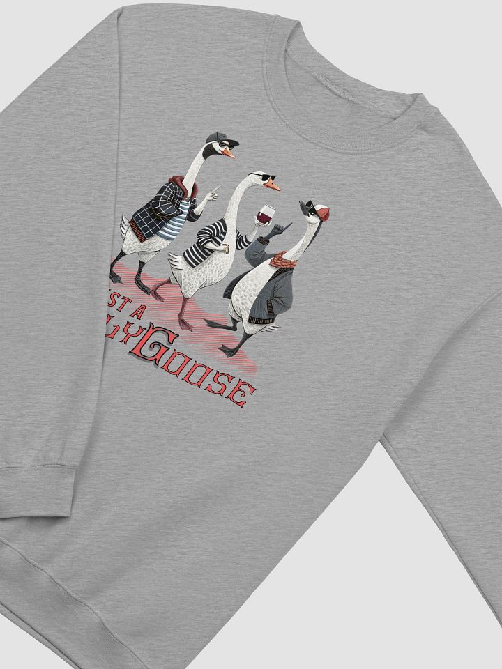 Jut A Silly Goose Quirky Trio Crewneck Sweatshirt product image (20)