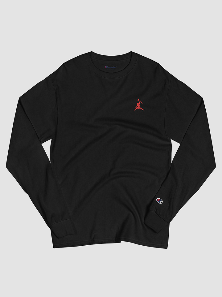 Jumpy Krag Men's Champion Long Sleeve Shirt (Embroidered) product image (2)