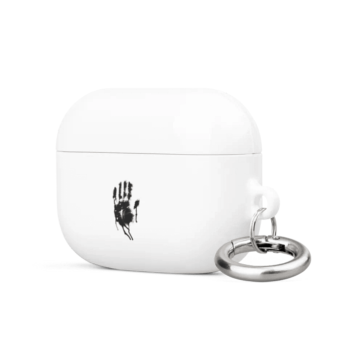 Waargebeurd Logo Airpods Case Glad (White) product image (2)