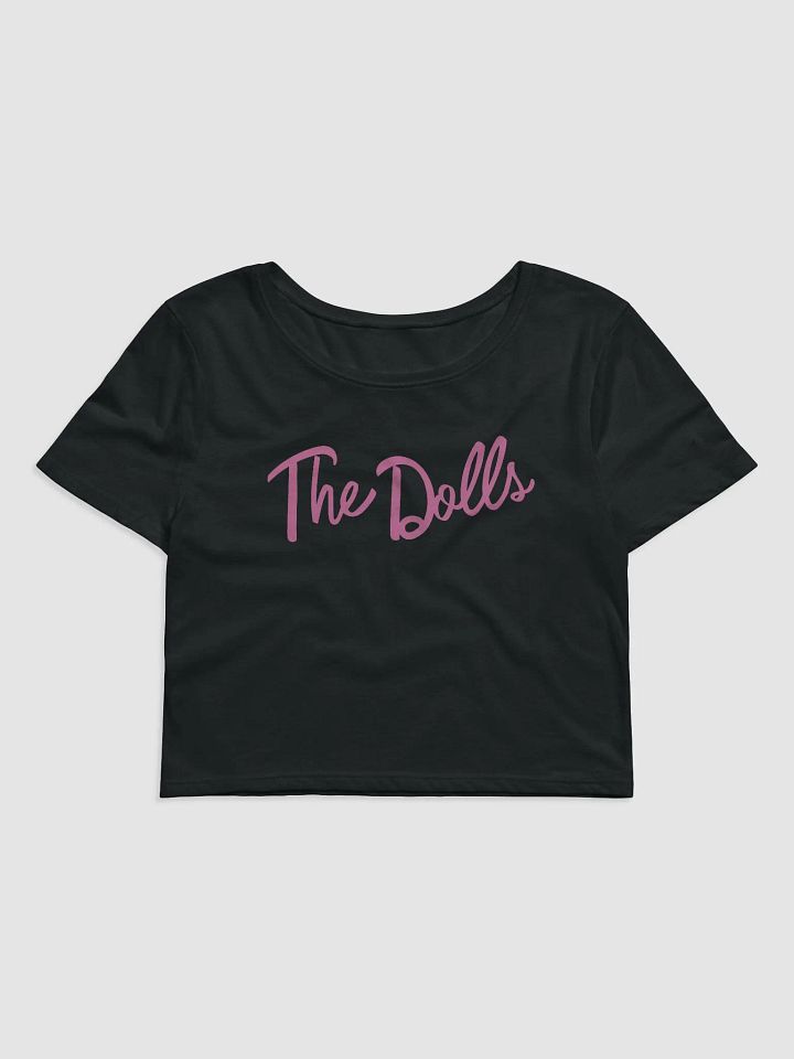 The Dolls Pink Font Cropped tee product image (1)