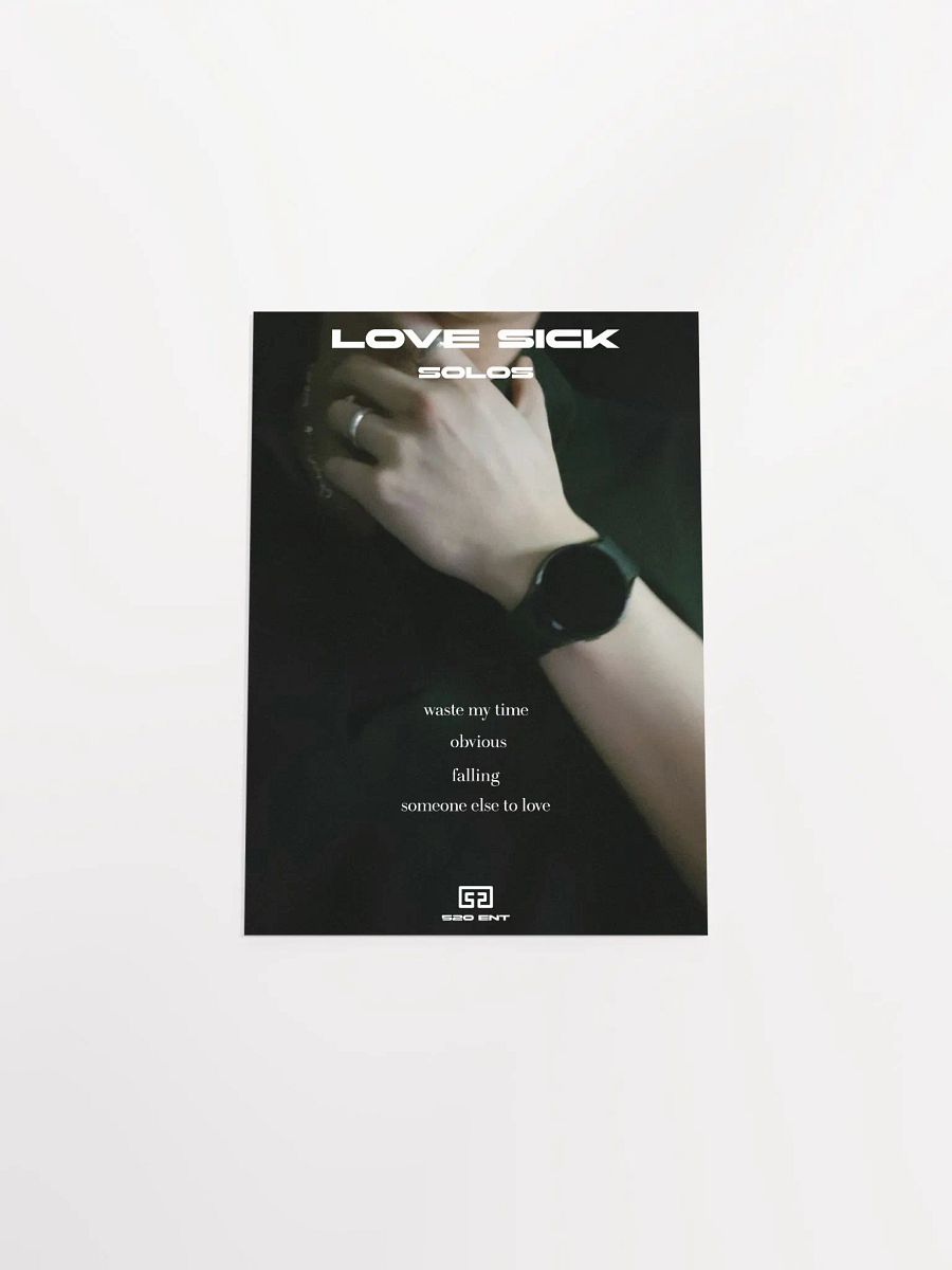 LOVE SICK ALBUM Poster Art product image (15)