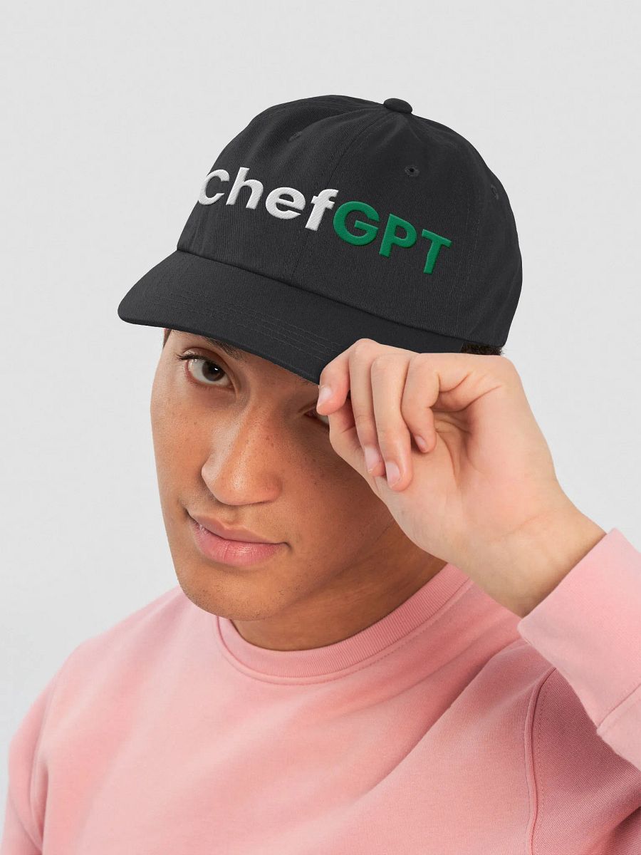 Black ChefGPT Cap product image (5)