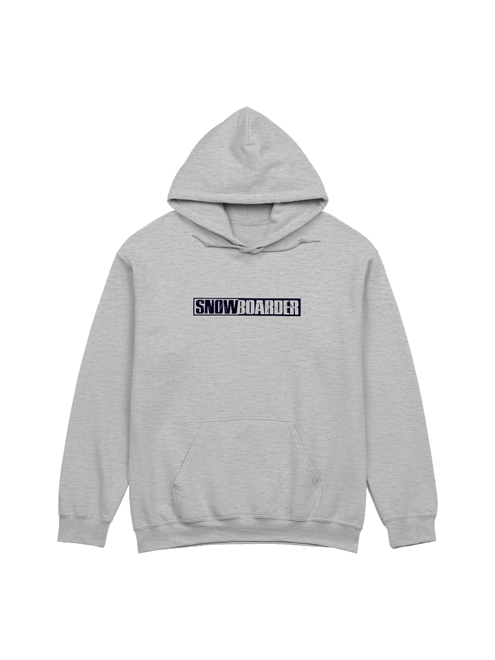 Snowboarder Lockup Logo | Hoodie (Light) product image (3)