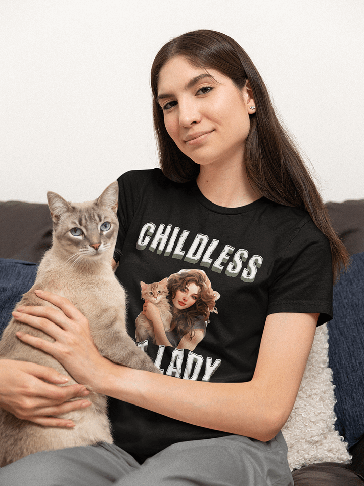 Childless Cat Lady Unisex T-shirt product image (1)