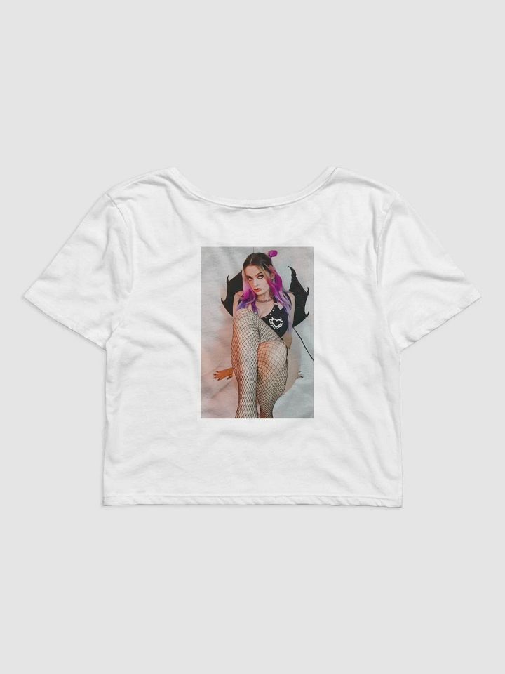 Gothic Heart Wings Women's Crop Tee product image (2)