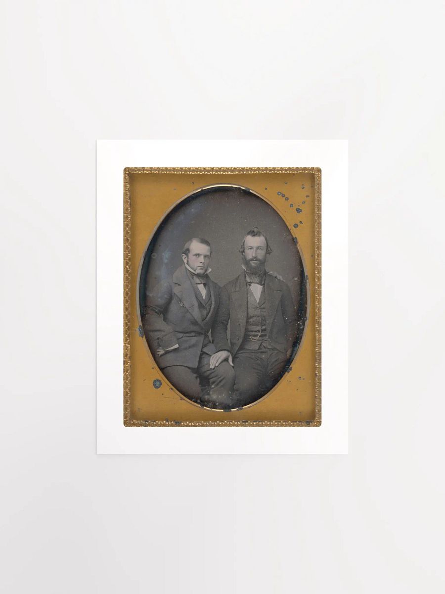 Portrait of Two Men - Print product image (1)