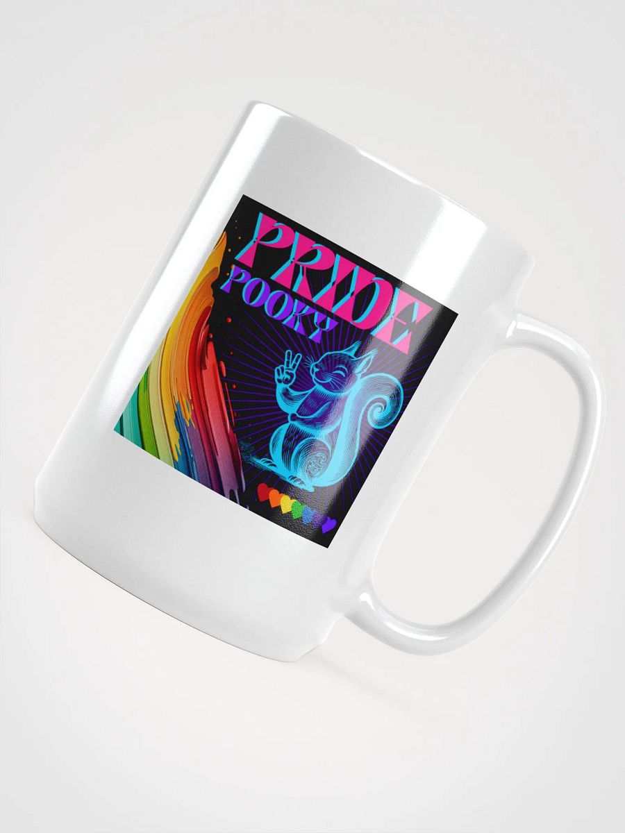 Prideful Pooky White Glossy Mug product image (4)