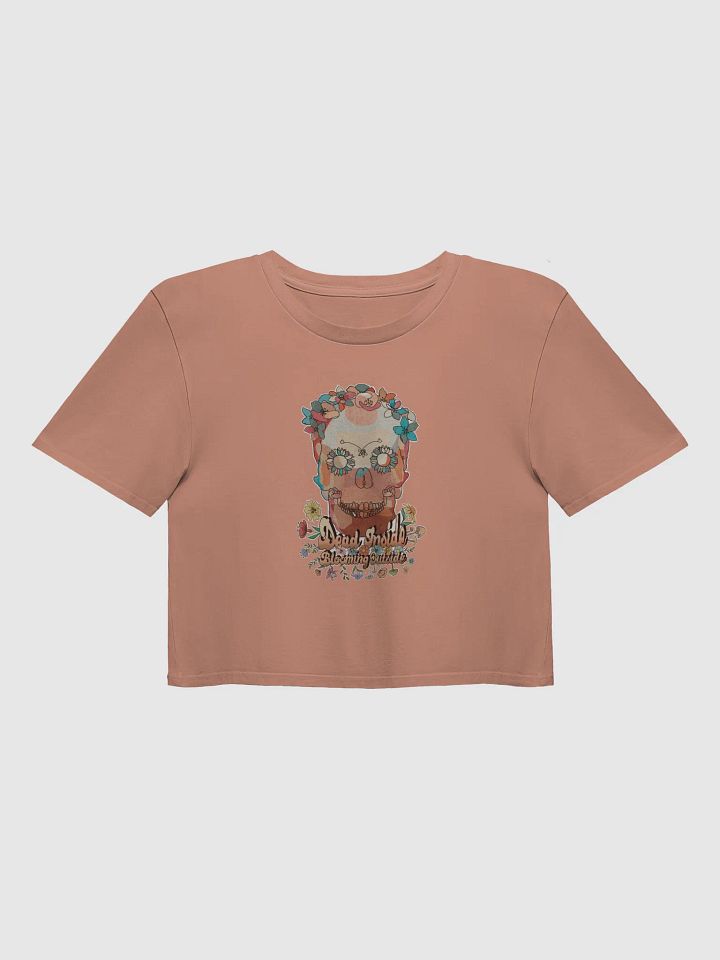 Cropped t-shirt - Dead Inside Blooming Outside product image (10)